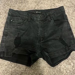 Black Jean short from KanCan, size 9